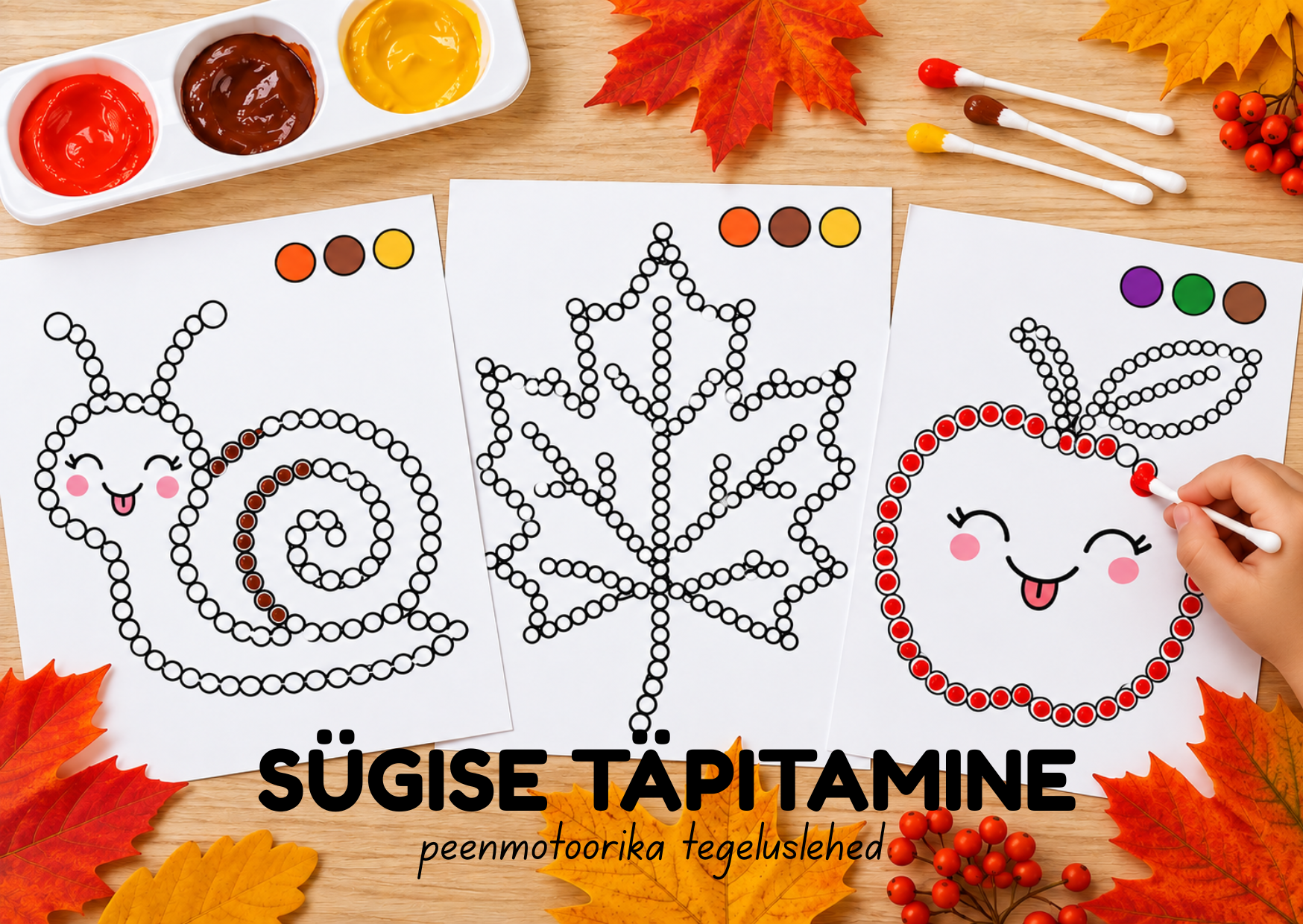 peenmotoorika tegeluslehed, lasteaed, rahulik tegevus, kunst lastele