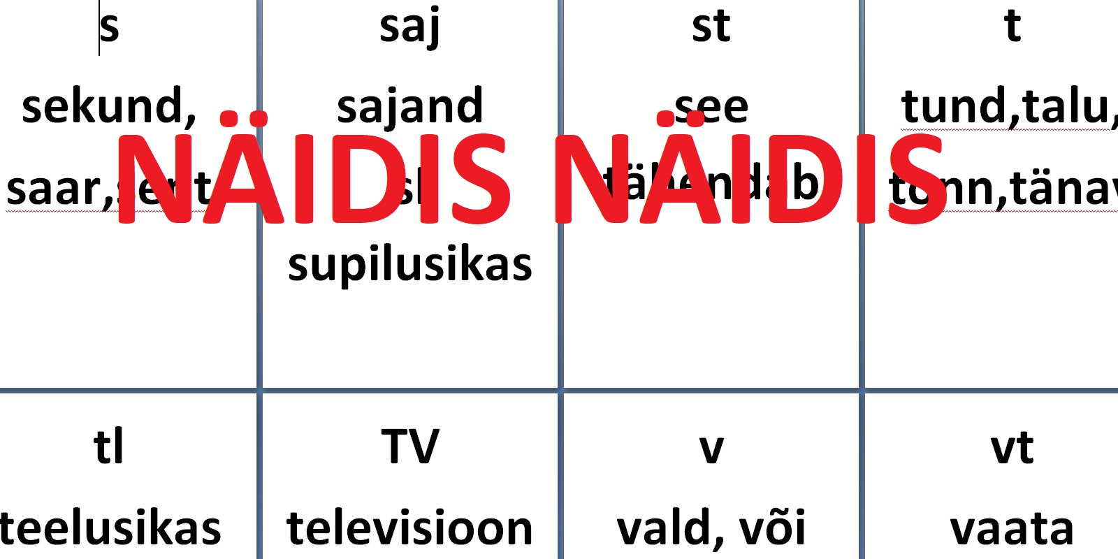 Lühendid (4. kl Avita eesti keel) - Pilt 3