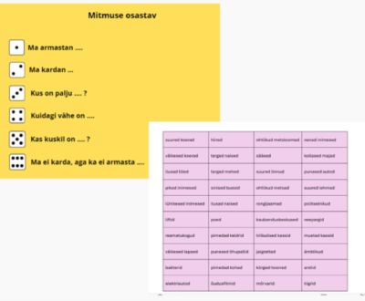 Mitmuse osastav - mäng