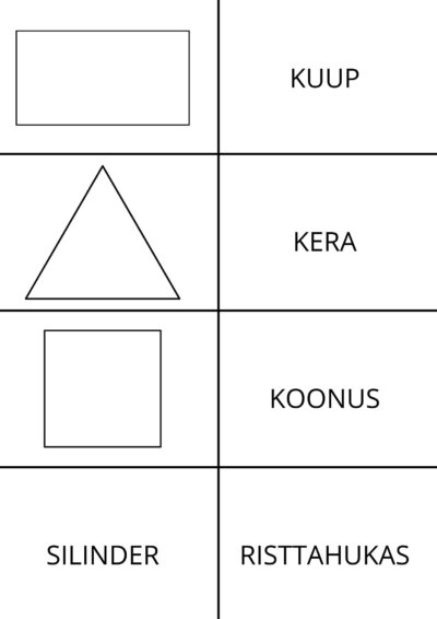 Geomeetrilised kujundid