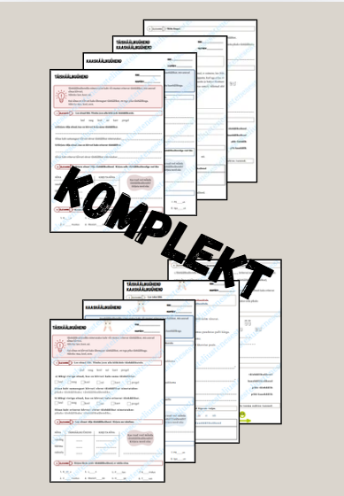 Täishääliku- ja kaashäälikuühend (KOMPLEKT)