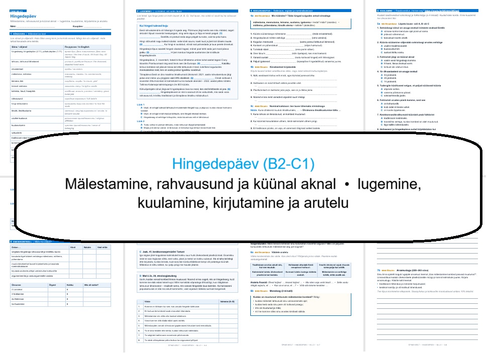 Hingedepäev (B2-C1)