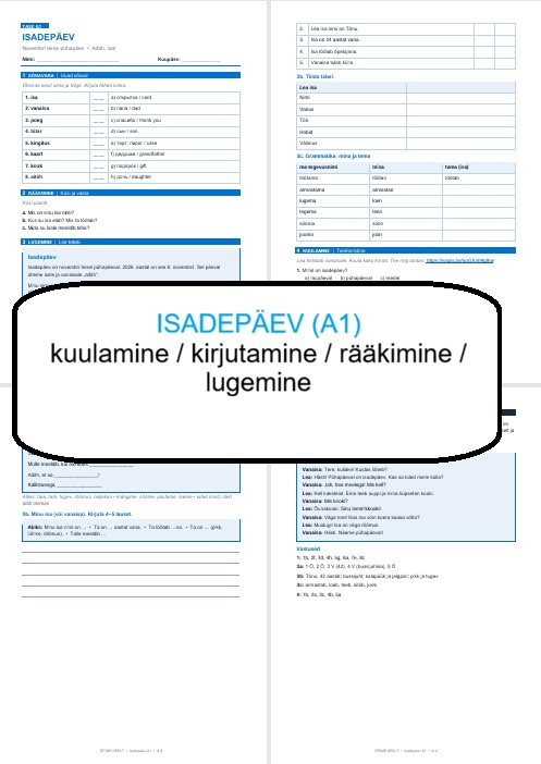 Isadepäev (A1)