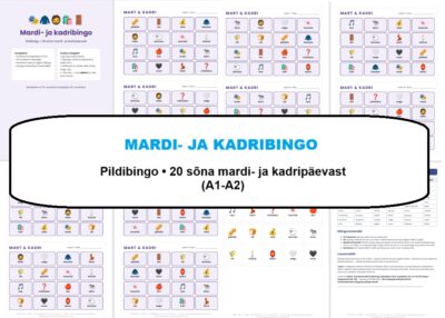 Mardi- ja kadribingo (A1-A2)