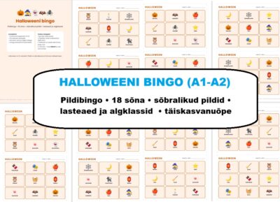 Halloweeni bingo (A1-A2)