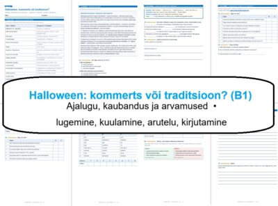 Halloween: kommerts või traditsioon? (B1)