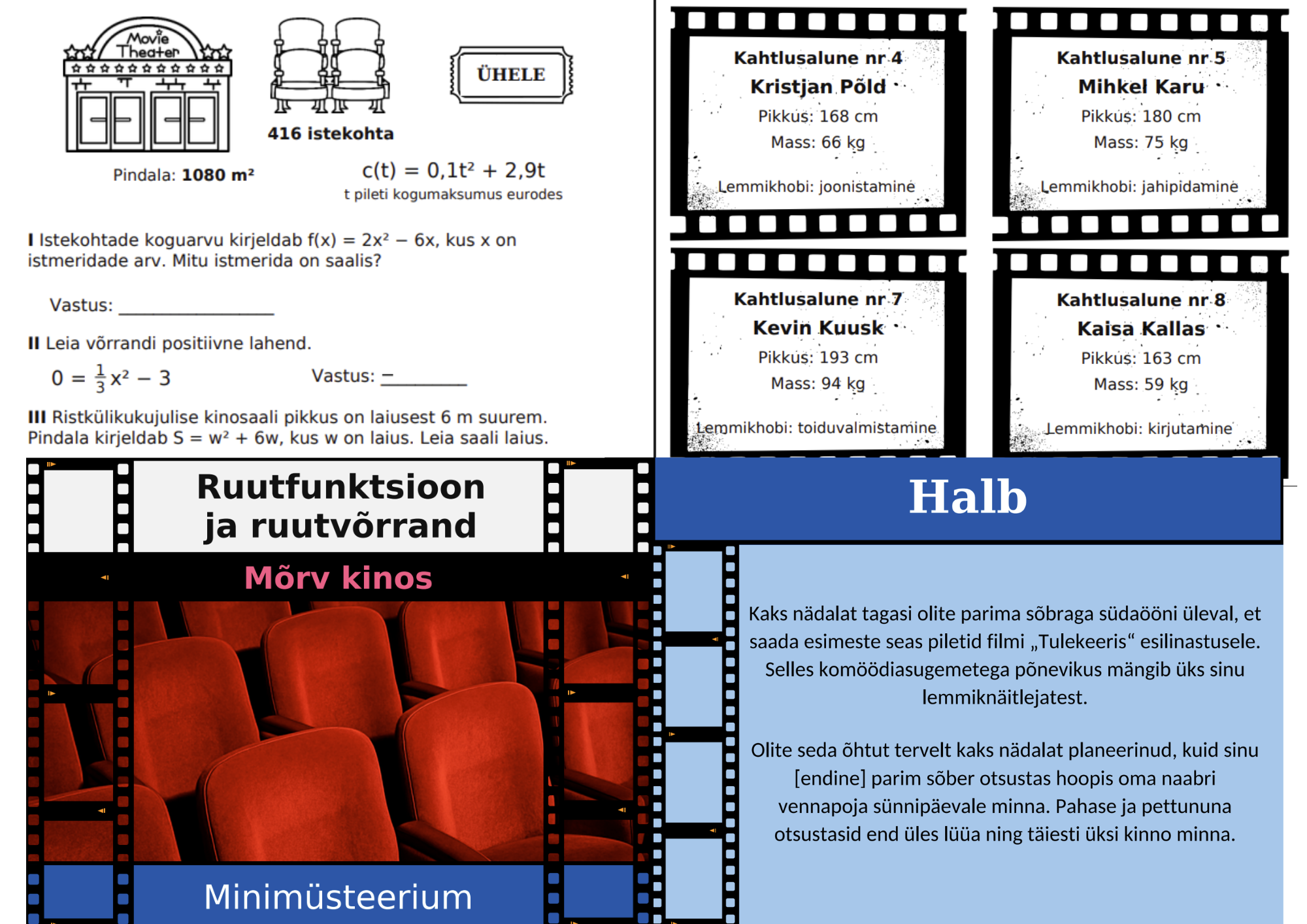 Ruutfunktsiooni mõrvamüsteerium