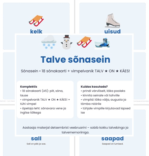 SÕNASEIN: talv