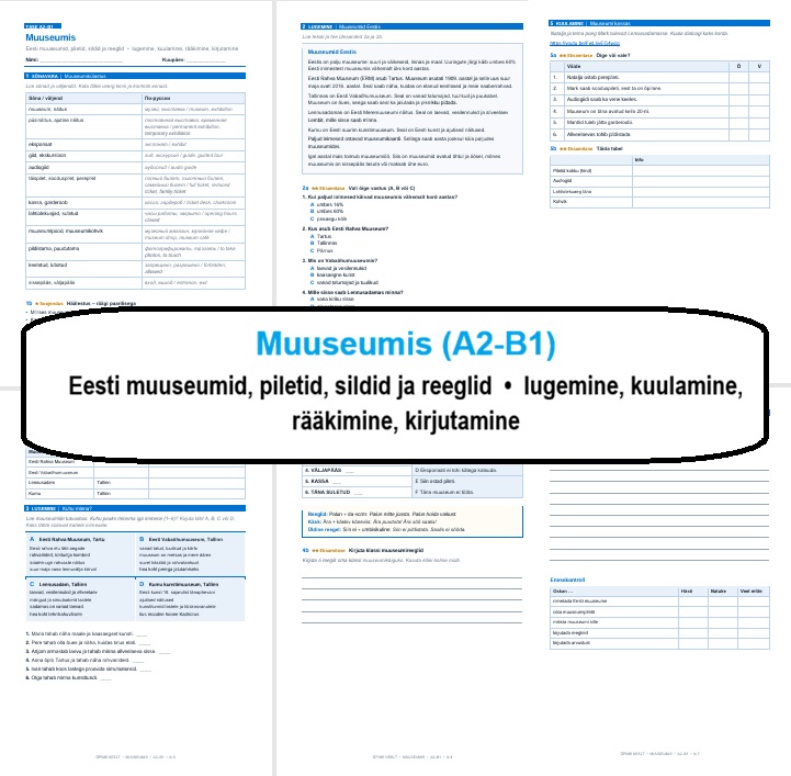 Muuseumis (A2-B1)