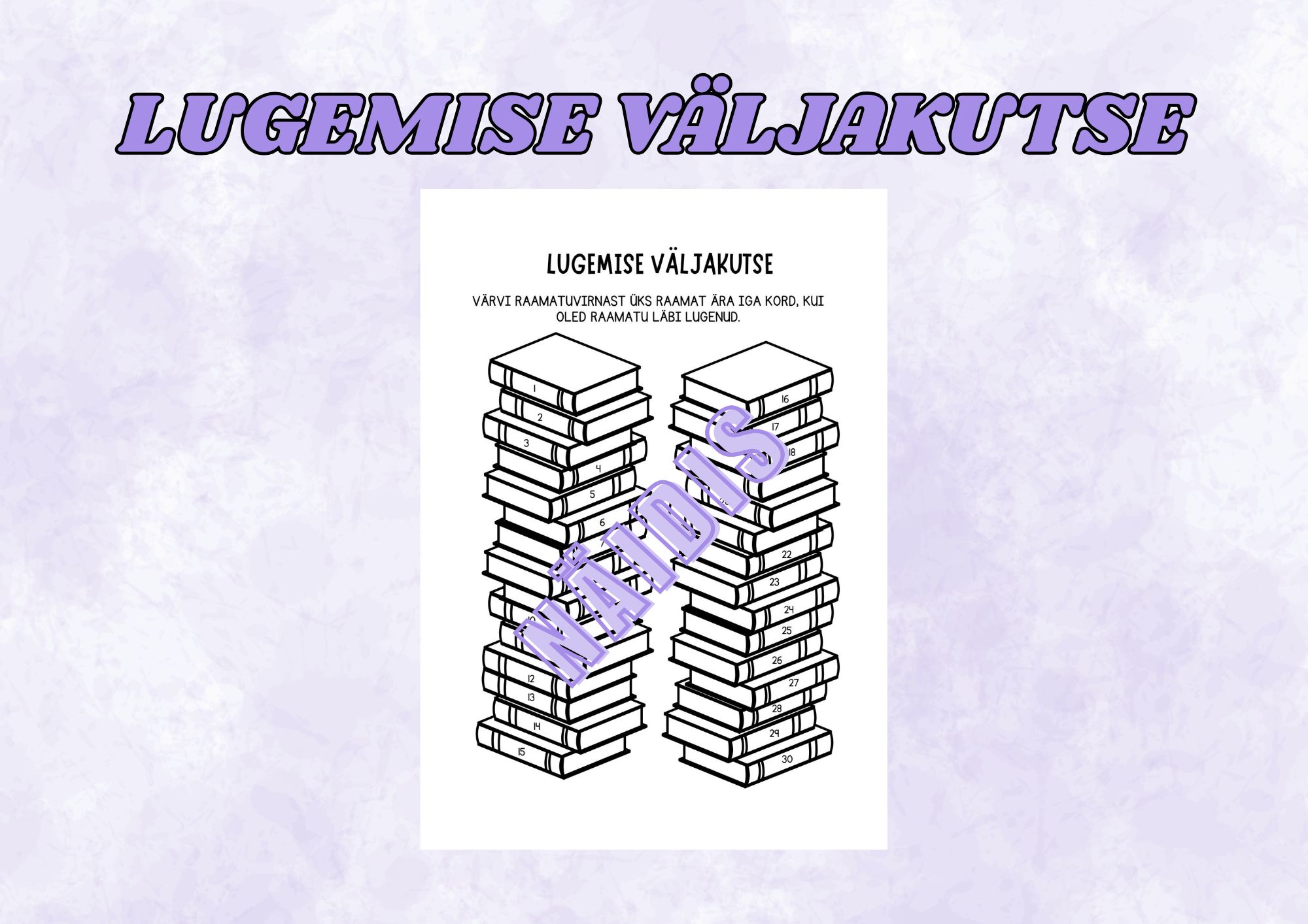 Lugemise väljakutse