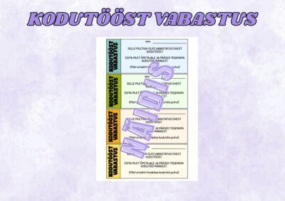 Kodutööst vabastav pilet